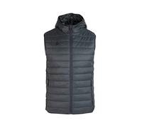 Izas Ortil M Chaleco Acolchado para Hombre Ultraligero Resistente al Viento y Repelente al Agua. Transpirable y Cálido. Con Capucha y Bolsillos Ventrales con Filamentos Huecos