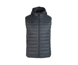 Izas Ortil M Chaleco Acolchado para Hombre Ultraligero Resistente al Viento y Repelente al Agua. Transpirable y Cálido. Con Capucha y Bolsillos Ventrales con Filamentos Huecos