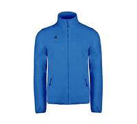 Izas PADRU M Chaqueta de Forro Polar Deportivo para Hombre. Tejido Perchado, Cuello Alto y Bolsillos con Cremallera. Manga Sentada