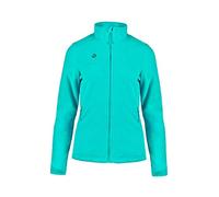 Izas PADRU W Chaqueta de Forro Polar Deportivo para Mujer. Tejido Perchado, Cuello Alto y Bolsillos con Cremallera. Manga Sentada
