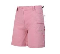 Izas - Pantalón Corto de Montaña para Mujer - Pantalón de Trekking y Senderismo de Primavera y Verano - Tejido Ligero y Fresco - Cómodo, Transpirable y de Secado Rápido - Lardy Rosa - S