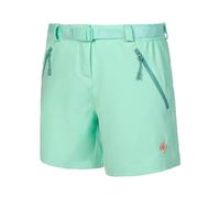 Izas - Pantalón Corto de Montaña para Mujer - Pantalón de Trekking y Senderismo - Tecnología Dry Fit Que Expulsa el Sudor a la Superficie - Transpirable y de Secado Rápido - Rillo Menta Wasabi - XS