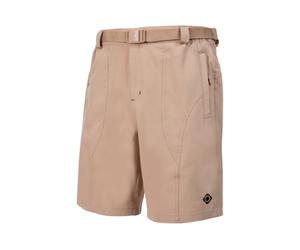 Izas - Pantalón Corto de Senderismo para Hombre - Pantalón Corto de Trekking Tecnología Dry Fit que Expulsa el Sudor y Mantiene Seco - Tejido Impermeable Elástico - Secado Rápido - Bear II Marrón - XL