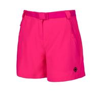 Izas - Pantalón Corto de Senderismo para Mujer - Pantalón Corto de Trekking Tecnología Dry Fit - Expulsa Sudor y Mantiene Seco - Tejido Impermeable Elástico, Secado Rápido - Nagela II Fucsia Fluor- XS