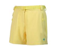 Izas - Pantalón Corto de Senderismo para Mujer - Pantalón Corto de Trekking Tecnología Dry Fit - Expulsa Sudor y Mantiene Seco - Tejido Impermeable Elástico, Secado Rápido - Nagela II Amarillo - M