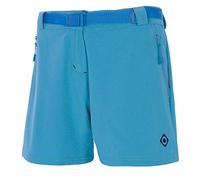 Izas - Pantalón Corto de Senderismo para Mujer - Pantalón Corto de Trekking Tecnología Dry Fit - Expulsa Sudor y Mantiene Seco - Tejido Impermeable Elástico, Secado Rápido - Nagela II Turquesa - M