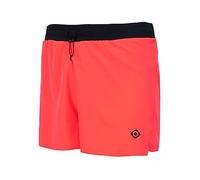 Izas - Pantalón Corto Deportivo para Hombre - Pantalón Deportivo con Slip Interior - Tecnología Dry Fit Que Expulsa el Sudor a la Superficie - Transpirable y de Secado Rápido - Loira Rosa Diva - M