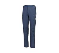 Izas - Pantalón de Senderismo Hombre - Pantalón Trekking de Invierno - Impermeable con Bolsillos de Cremallera - Bajo Ajustable Protege del Frío - Secado Rápido - Baltic FW Azul Oscuro Y Miel - 3XL