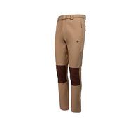 Izas - Pantalón de Senderismo para Hombre - Pantalón Trekking Impermeable y con Bolsillos de Cremallera - Bajo Ajustable Que Protege del Frío - Secado Rápido - Chamonix FW Marrón - XL