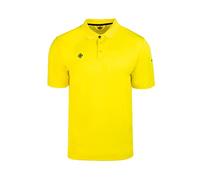 Izas - Polo de Manga Corta para Hombre con Tecnología Dry Fit - Polo Deportivo con Hydrospeed Que Expulsa el Sudor a la Superficie y Mantiene Seca la Piel - Acay en Color Amarillo - Talla 2XL