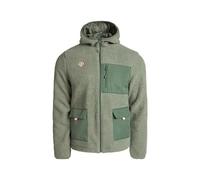 Izas Reno Chaqueta de Borreguillo con Capucha para Días Fríos, Alta Capacidad Térmica, Cremallera Frontal, Bolsillos Laterales y en el Pecho, Bajo Ajustable con Tanca