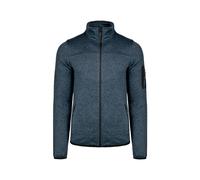 Izas - Chaqueta Polar para Hombre - Chaqueta con Cierre y Bolsillos de Cremallera - Chaqueta Térmica Polar de Punto - Rápido Secado - Ideal para Actividades al Aire Libre - Samaun Azul Oscuro - L