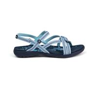 Izas - Sandalias Deportivas para Mujer - TENCELLE - Color Light Blue/Azul Claro - Comodidad y Estilo para Trekking y Senderismo - 100% Malla/Webbing - Suela TPR - Tallas 36-41