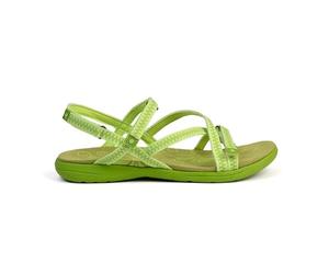 Izas - Sandalias Deportivas para Mujer - TENCELLE - Color Matcha/Verde - Comodidad y Estilo para Trekking y Senderismo - 100% Malla/Webbing - Suela TPR - Tallas 36-41
