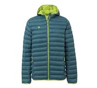 Izas Sindu Chaqueta de Fibra, Hombre, Agua Marina Oscuro/Lima, 3XL