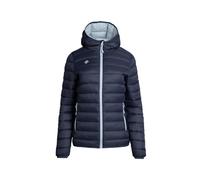 Izas Sindu W V2 Chaqueta Ultraligera de Mujer Mount-Loft para Outdoor y Climas Fríos, Resistente al Viento y Agua, Transpirable, Capucha Fija, Bolsillos con Cremallera, Plegable
