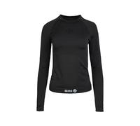 Izas Sioux Maglietta termica da uomo invernale. Biancheria Intima termica a Maniche Lunghe, traspirante e Aderente. Ideale per attività all'aria Aperta e Sport, Nero, S