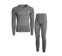 Izas Sioux Pack Térmico Unisex Camiseta y Mallas con Thermal-Dry para Deportes de Invierno, Alta Transpiración, Secado Rápido, Sin Costuras, Gran Adaptabilidad, Cuello Redondo, Manga Larga, Talla M
