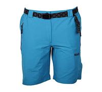 Izas Soar Pantalones Cortos de Montaña, Mujer, Multicolor (Turquesa/Lila), XS