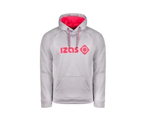 Izas - Sudadera Unisex Deportiva - DUERO - Capucha Ajustable - Bolsillo Frontal - Poliéster - Confort para Deporte y Ocio - Ideal para Trekking y SenderismoLILAC/Diva Pink (Multicolor) - Talla XL