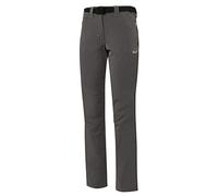 Izas Torla Pantalones Trekking, Mujer, Gris Oscuro/Verde Vivo, S