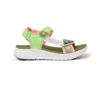 Izas Trapani Sandalias de Mujer para Verano Modernas con Plataforma. Calzado de Caminar Cómodo para Senderismo. Sandalias Deportivas Coloridas de Neopreno con Amortiguación. Color Verde