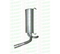 IZAWIT 21.268 Silenciador trasero para OPEL Astra J Sports Tourer (P10)