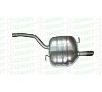 IZAWIT 23.173 Silenciador trasero para VW Passat B6 Variant (3C5)