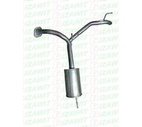 IZAWIT 30.037 Silenciador trasero