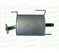 IZAWIT 33.050 Silenciador trasero para NISSAN ALMERA TINO (V10)
