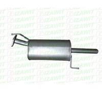 IZAWIT 33.060 Silenciador trasero para NISSAN JUKE (F15)