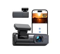 iZEEKER 2.5K Dashcam WiFi Dash Camera para Coches, Mini Cámara para Coche 1440P Front Dashcam con App, Visión Nocturna, WDR, G-Sensor, Grabación en Bucle, Soporta Modo Parking 24H