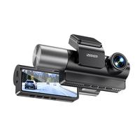 iZEEKER 4K Dashcam Delantera, 2160P Cámara de Coche con Tarjeta de 32GB Gratis, Dashcam de Visión Nocturna con Grabación en Bucle, Bloqueo Automático del Sensor G, Modo Aparcamiento, WDR 400