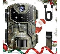 iZEEKER Cámara de Caza, 2K 36MP HD Cámara Caza Nocturna con 940nm IR LED Sin Brillo Invisible, de Impermeable IP66 para Observación de Vida Silvestre y Monitoreo de Seguridad en Interiores