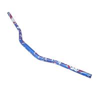 IZHAOGJING Manillar Moto,Manillar de Moto 28MM Fat Bar 1-1/8' Almohadilla for Manillar Empuñaduras for Manillar Motocicleta de Motocross(Blue Print)