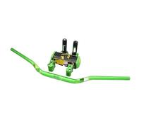 IZHAOGJING Manillar Moto,Manillar de Moto Adaptador de empuñaduras for Manillar de Motocicleta Pro, Manillar CNC de 1 1/8 "y 28MM(Green Set)