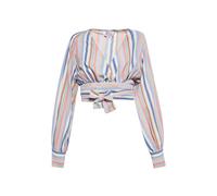 IZIA Blusa beige / azul cobalto / menta / rojo pastel L beige / azul cobalto / menta / rojo pastel