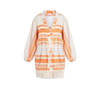 IZIA Kimono naranja / blanco natural XS naranja / blanco natural