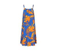 IZIA Vestido de verano 'Spring Summer' azul real / naranja / mandarina 42 azul real / naranja / mandarina