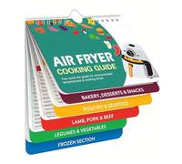 IZIHQA 2 Accesorios Para Freidora De Aire, 133 Recetas, Guía Práctica Con Información Sobre Temperatura, Tiempo Y Cantidad, Libro De Recetas Para Freidora De Aire Ninja