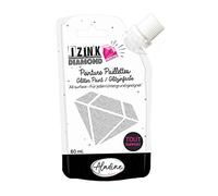 IZINK 24 Quilates 80ML Plata, Plateado, talla única