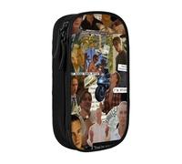 IZIWDORW Drew Starkey - Estuche para artículos esenciales de camping, tela Oxford impermeable con cremallera para fósforos, bolígrafos, mapas