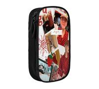 IZIWDORW G-Dragon - Estuche para equipo de pesca, cremallera duradera y tela resistente al agua para ganchos, líneas, bolígrafos