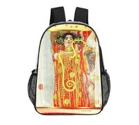 IZIWDORW Gustav Klimts The Kiss - Mochila de natación de PVC transparente, ligera, impermeable, lavable