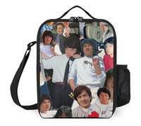 IZIWDORW Jackie chan Loncheras térmicas para todas las estaciones, tecnología cálida para invierno y verano con capa a prueba de humedad