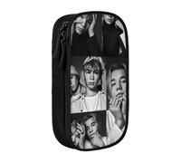 IZIWDORW Marcus Martinus - Estuche para artículos esenciales de camping, tela Oxford impermeable con cremallera para fósforos, bolígrafos, mapas