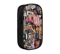 IZIWDORW Matt Actor Dillon - Estuche para artículos esenciales de camping, tela Oxford impermeable con cremallera para fósforos, bolígrafos, mapas
