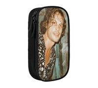 IZIWDORW Matthew Gray Gubler - Estuche para artículos esenciales de camping, tela Oxford impermeable con cremallera para fósforos, bolígrafos, mapas