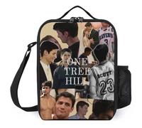 IZIWDORW Nathan Scott Loncheras para adultos y niños, lonchera aislada con múltiples bolsillos, bolsa térmica ligera para la escuela y la oficina