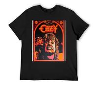 IZIWDORW Ozzy Osbourne - Camiseta de verano transpirable ligera que absorbe la humedad para mayor comodidad en climas cálidos, Negro, XXL